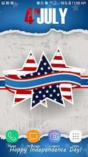 Independence Day Live Wallpaper USA screenshot 4