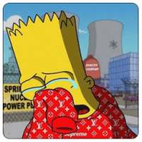 Supreme X Bart Simpson