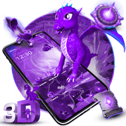 3D Cute Dragon Theme иконка