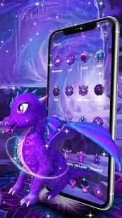 3D Cute Dragon Theme screenshot 4