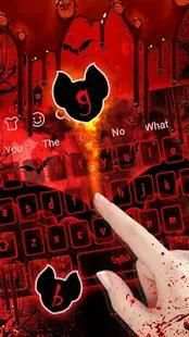 Bloody Bat Keyboard Theme screenshot 3