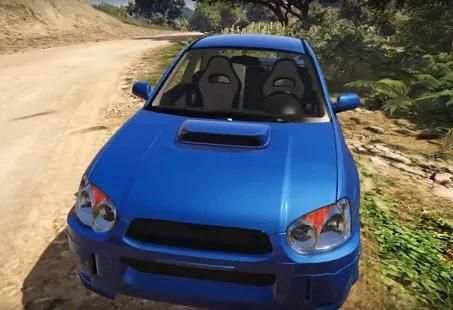 Subaru Car Racing Game स्क्रीनशॉट 3