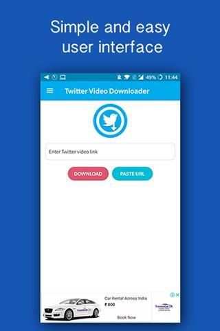 Download Twitter Videos - Twitter Video Downloader screenshot 1