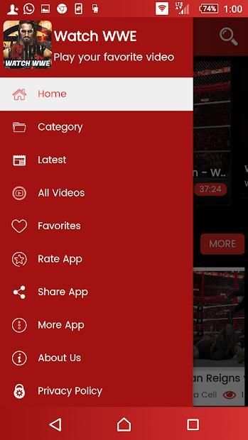 Watch WWE screenshot 1