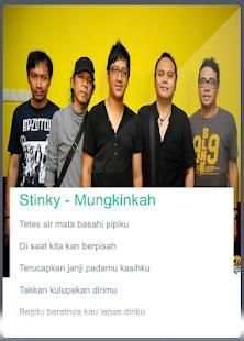 Lagu Stinky Band Beserta Lirik screenshot 1