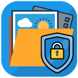 Lock Photo App Lock and Fingerprint Gallery Vault आइकन