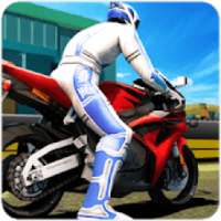 Moto Racing: City Highway Rider Simulation Game 3D