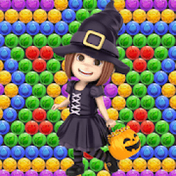 Funny Witch Pop Bubble Adventure आइकन