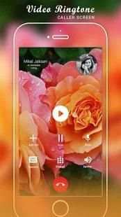 Video Ringtone Caller Screen screenshot 1