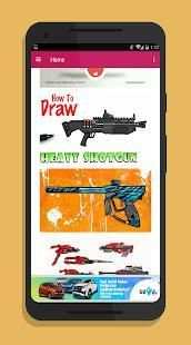 How to Draw Weapons screenshot 1