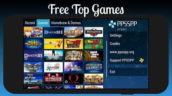 Pro Emulator Psp Free games 2018 For android screenshot 5