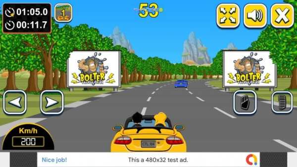 3D Car Racing स्क्रीनशॉट 1