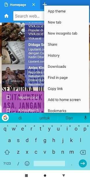Muslim Browser Pro screenshot 1