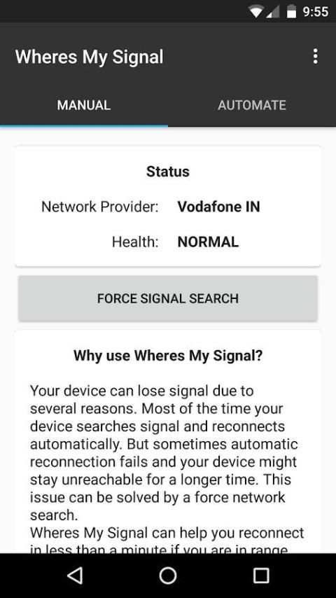 Wheres my Signal Lite screenshot 4