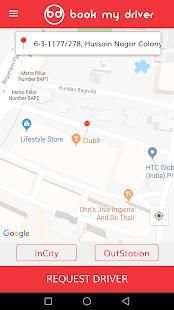 Book my driver : Driver services, hire a driver screenshot 11