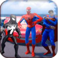 Superheroes Car Racing Games
