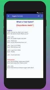 Belajar Bahasa Inggris Conversation screenshot 1