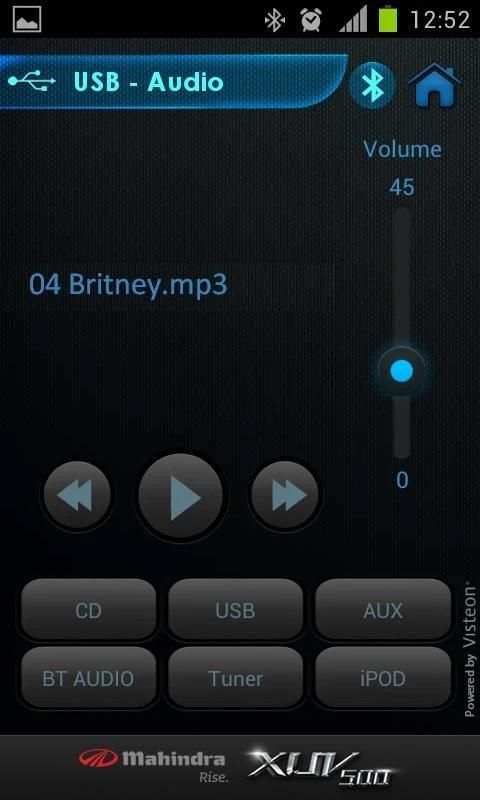 MAHINDRA BLUE SENSE APP screenshot 1