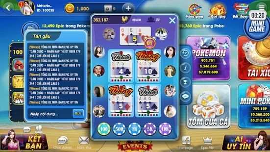 Slots Pokémon: Tai Xiu - Tài Xỉu Game bai screenshot 5