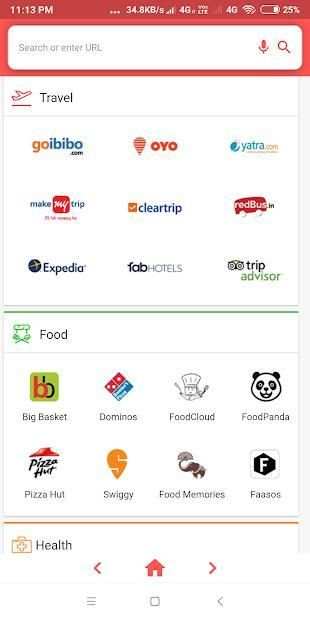 Indian Mini Fast Web Browser screenshot 5
