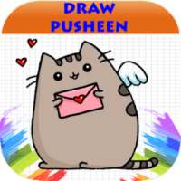 How To Draw Cute Pusheen Cat step by step
