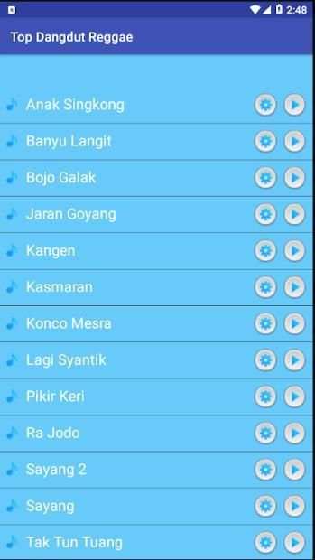 Top Lagu Dangdut Reggae Offline скриншот 3