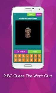 Guess The Picture Quiz For PUBG screenshot 14