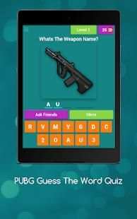 Guess The Picture Quiz For PUBG screenshot 5