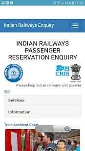 National Railway Enquiry 2018 screenshot 1