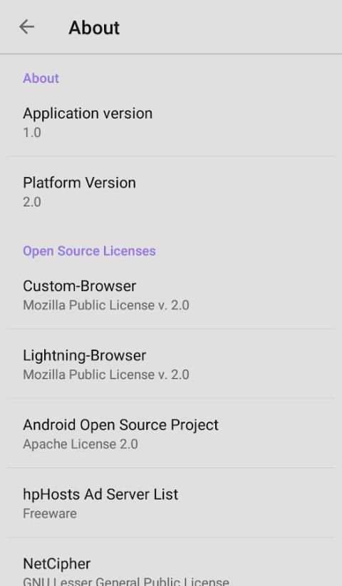 Mini Explorer - Browser screenshot 1