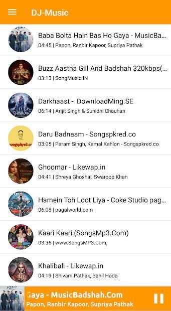 Music Player - Video Player स्क्रीनशॉट 3