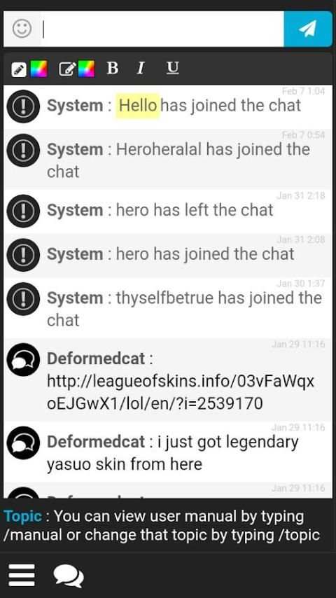 LoL Chat screenshot 3