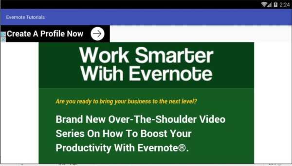 Evernote® Tutorials screenshot 3
