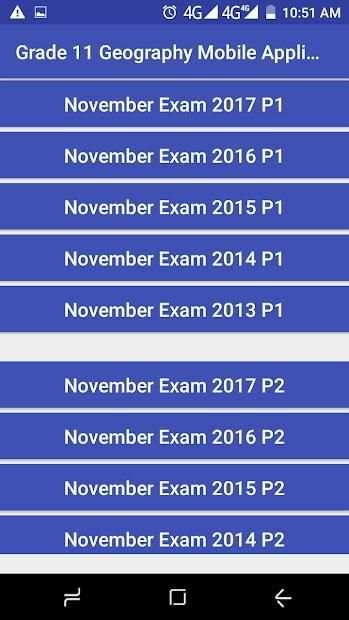 Grade 11 Geography Mobile Application screenshot 3