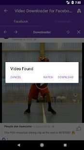 Video Downloader For Facebook Video Downloader screenshot 2