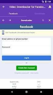 Video Downloader For Facebook Video Downloader screenshot 4