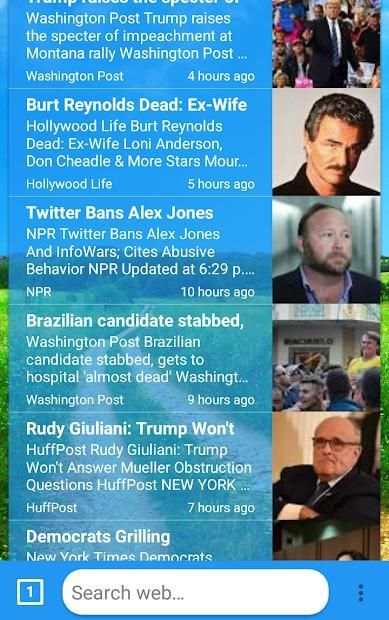Social Web Browser screenshot 3
