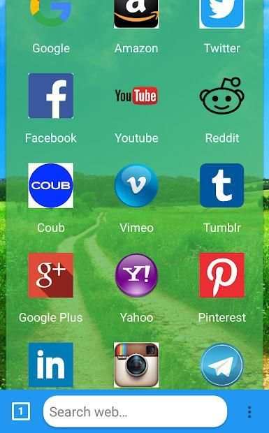 Social Web Browser screenshot 2