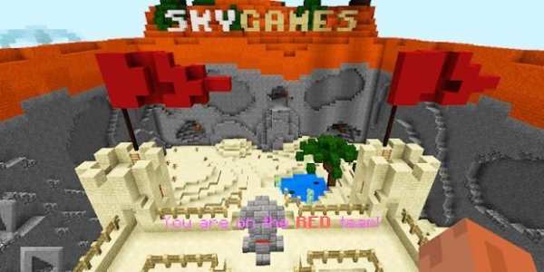 Capture the Flag Man’s Mini-game. Map for MCPE स्क्रीनशॉट 4