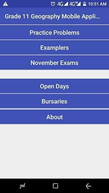 Grade 11 Geography Mobile Application screenshot 6