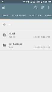 PDF Maker Offline screenshot 1