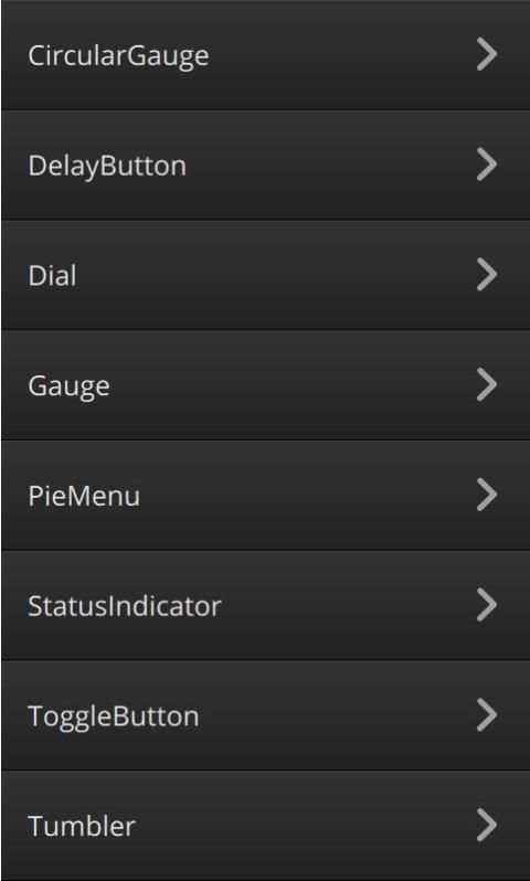 Qt Quick Extras - Gallery screenshot 2