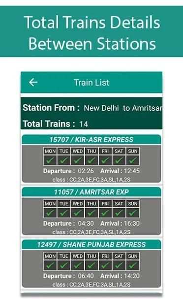 Indian Railway All Info - Live Train & PNR Status स्क्रीनशॉट 5