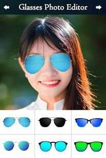 Glasses Photo Editor Pics 2018 screenshot 1