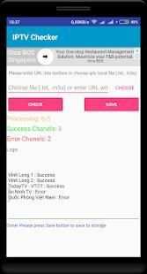 IPTV Checker स्क्रीनशॉट 2