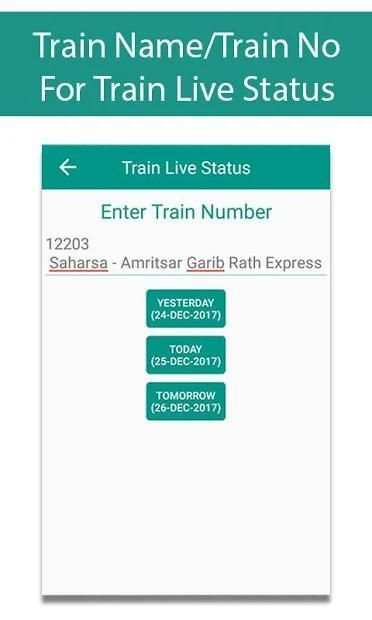 Indian Railway All Info - Live Train & PNR Status स्क्रीनशॉट 2