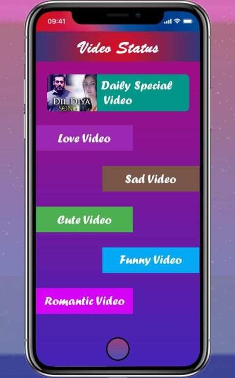 Latest Video Status - Special valentine video स्क्रीनशॉट 2