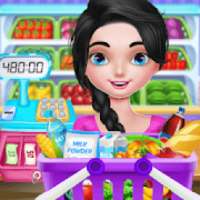 Supermarket : Shopping Game For Kids logo