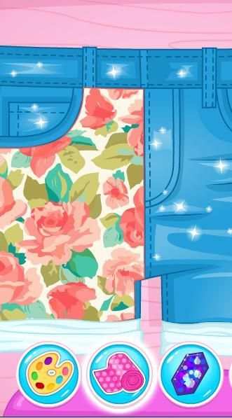 DIY Fashion Short - Design Game screenshot 2
