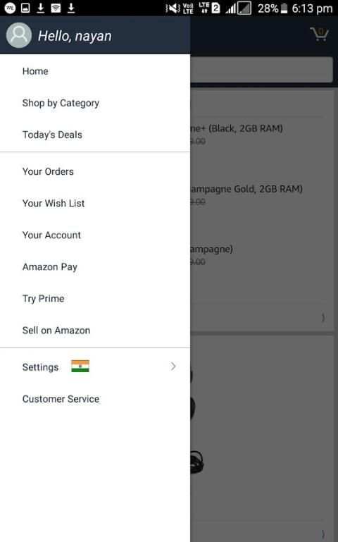 AMAZON MINI screenshot 1